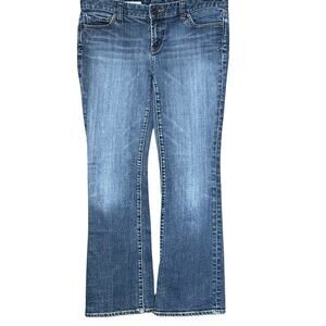 X2 quality denim blue jeans bootcut 5 pocket styling size 10